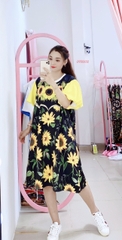 ĐẦM TAY BỒNG TAY LỤA -DTBXL2132