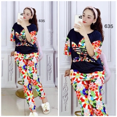 Bộ Quần Dài, Tay Ngắn XL - BDL635