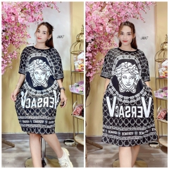 Đầm Suông Nữ Big Size XL - D3607