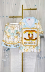 BỘ PIJAMA QUẦN ĐÙI, TAY NGẮN BIG SIZE - PIDUIXL1702