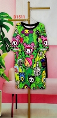 Đầm Suông Nữ Big Size XL - D1511