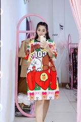 Đầm Suông Nữ Big Size XL - D1051