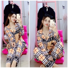 BỘ PIJAMA QUẦN DÀI, TAY DÀI BIG SIZE - PIXL1818