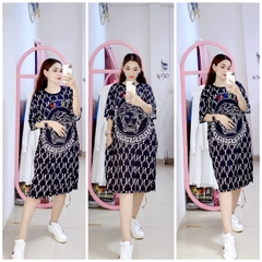 Đầm Suông Nữ Big Size XL - D490