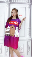 Đầm Suông Nữ Big Size XL - D637