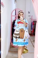 Đầm Suông Nữ Big Size XL - D1223