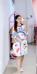 Đầm Suông Nữ Big Size XL - D1544
