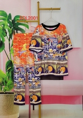 Bộ Quần Dài, Tay Ngắn XL - BDL2001