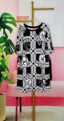Đầm Suông Nữ Big Size XL - D2107