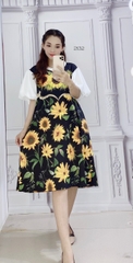 ĐẦM TAY BỒNG TAY LỤA -DTBXL2132