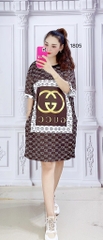 Đầm Suông Nữ Big Size XL - D1805