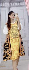 ĐẦM TAY BỒNG TAY LỤA-DTBXL2143