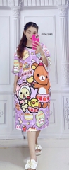 Đầm Suông Nữ Big Size 2XL - 65D2192