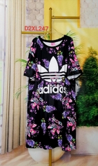 Đầm Suông Nữ Big Size 2XL - 65D247