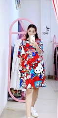 Đầm Suông Nữ Big Size XL - D2098
