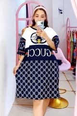 Đầm Suông Nữ Big Size XL - D975