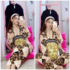 BỘ PIJAMA QUẦN DÀI, TAY DÀI BIG SIZE - PIXL 1703