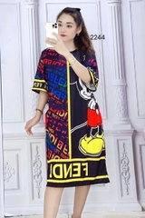 Đầm Suông Nữ Big Size XL - D2244