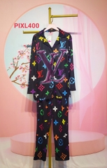 BỘ PIJAMA QUẦN DÀI, TAY DÀI BIG SIZE - PIXL400
