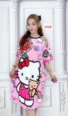 Đầm Suông Nữ Big Size XL - D3108