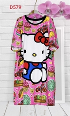 Đầm Suông Nữ Big Size XL - D579