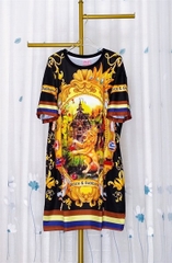 Đầm Suông Nữ Big Size XL - D661