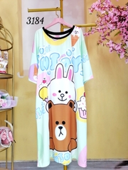 Đầm Suông Nữ Big Size 3XL - D3XL3184
