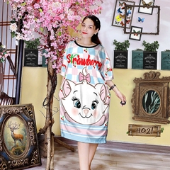 Đầm Suông Nữ Big Size XL - D3273
