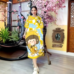 Đầm Suông Nữ Big Size XL - DD3319
