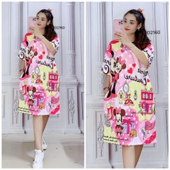 Đầm Suông Nữ Big Size XL - D2160