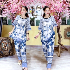 Bộ Quần Dài, Tay Ngắn XL - BDL3496