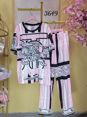 Bộ Quần Dài, Tay Ngắn 2XL - BDL2XL3649