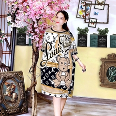Đầm Suông Nữ Big Size XL - D3670