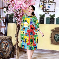 Đầm Suông Nữ Big Size XL - D3769