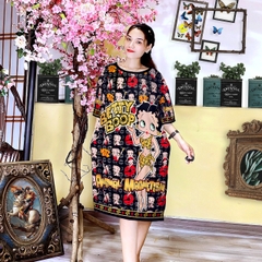 Đầm Suông Nữ Big Size XL - D3820