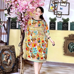 Đầm Suông Nữ Big Size XL - D3821