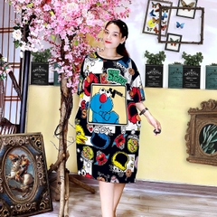 Đầm Suông Nữ Big Size XL - D3939