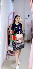 Đầm Suông Nữ Big Size XL - D1076