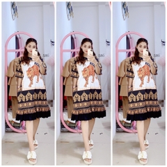 Đầm Bèo Nữ Big Size - DB586