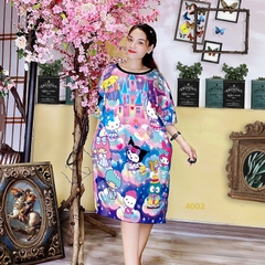 Đầm Suông Nữ Big Size XL - D4002