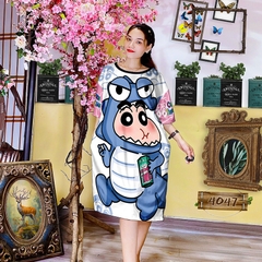 Đầm Suông Nữ Big Size XL - D4047