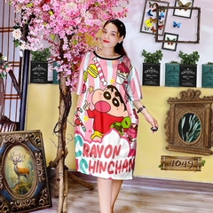 Đầm Suông Nữ Big Size XL - D4049