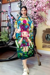 Đầm Suông Nữ Big Size XL - DD4142