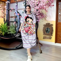 Đầm Suông Nữ Big Size XL - DD4145