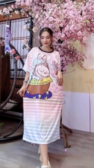 ĐẦM SUÔNG NỮ XL- DD4112