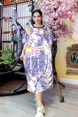 Đầm Suông Nữ Big Size XL - DD4289