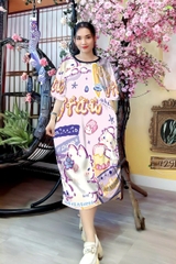 Đầm Suông Nữ Big Size XL - DD4291