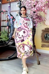 Đầm Suông Nữ Big Size XL - DD4328