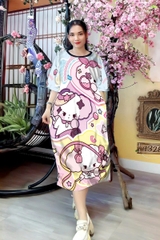 Đầm Suông Nữ Big Size 2XL - 65D4328