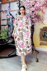 Đầm Suông Nữ Big Size XL - DD4364